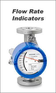 Flow Rate Indicators